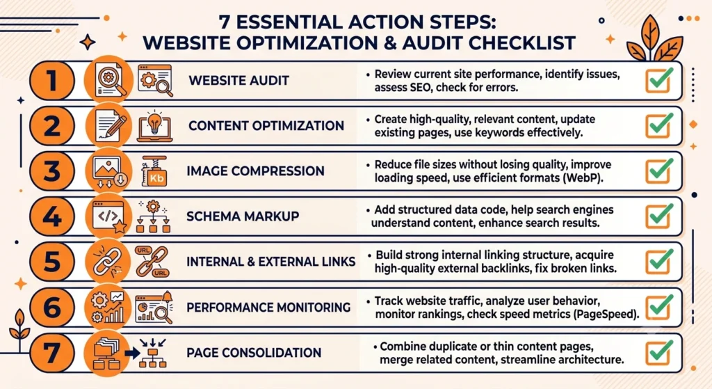 Ecommerce SEO recovery checklist after Google Algorithm Update