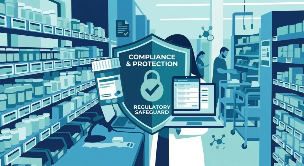 Compliance framework for online pharmacy stores