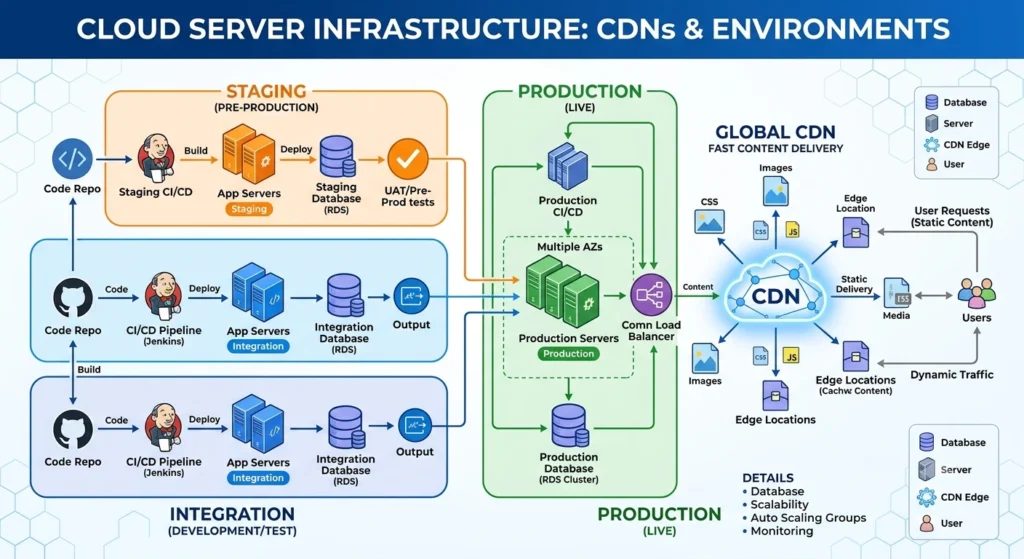  Adobe Commerce Cloud hosting infrastructure diagram