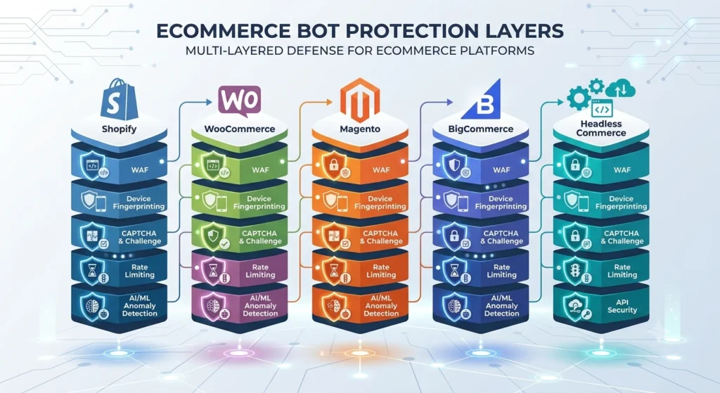platform specific defenses against bot traffic and checkout abuse