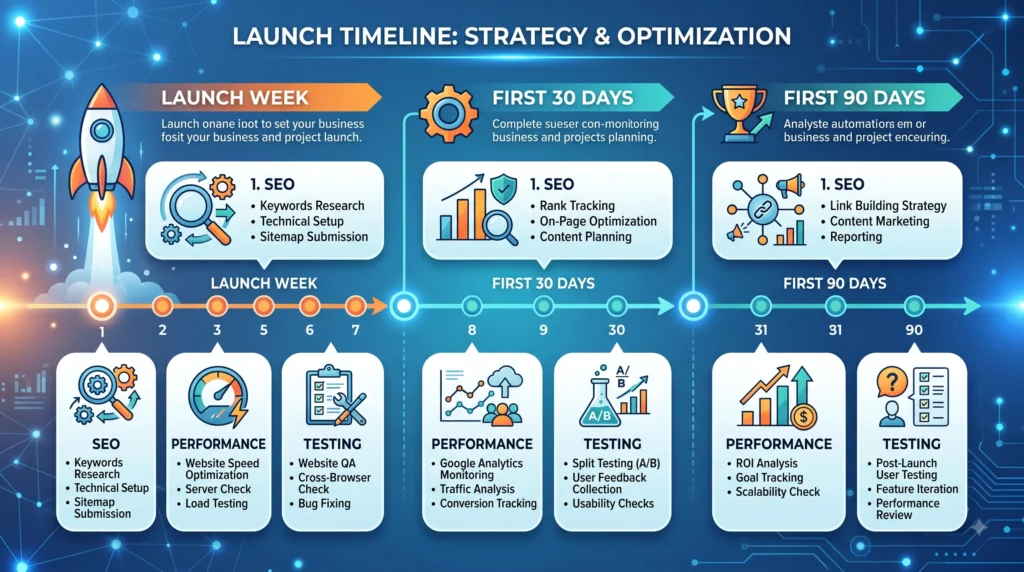 post migration checklist timeline for Magento stores
