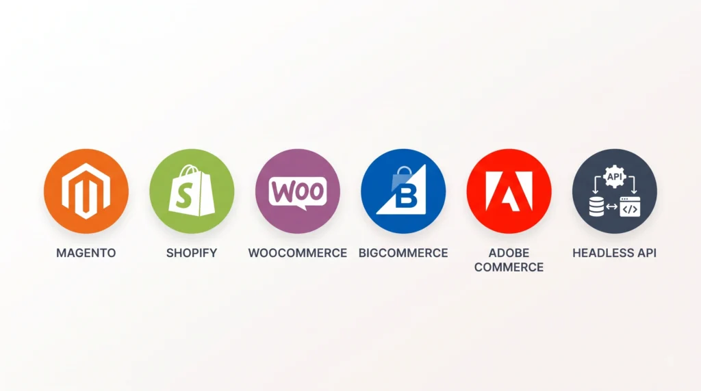 technical audit before migration platform comparison icons