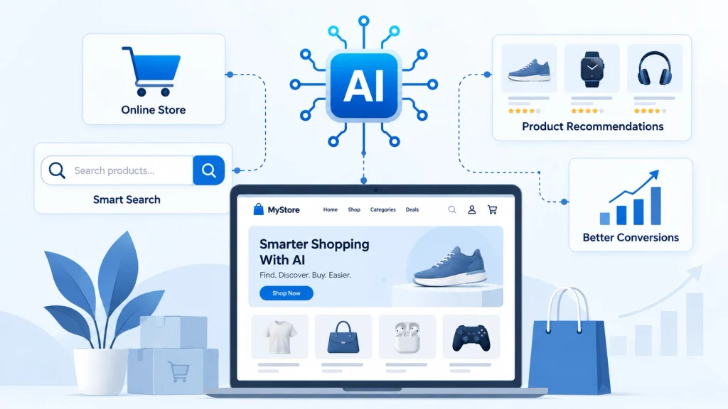 AI in eCommerce simplifying online store operations