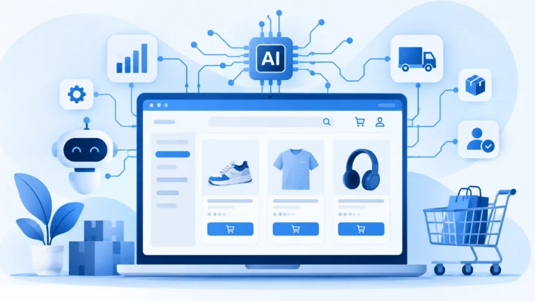 AI in eCommerce simplifying online store management