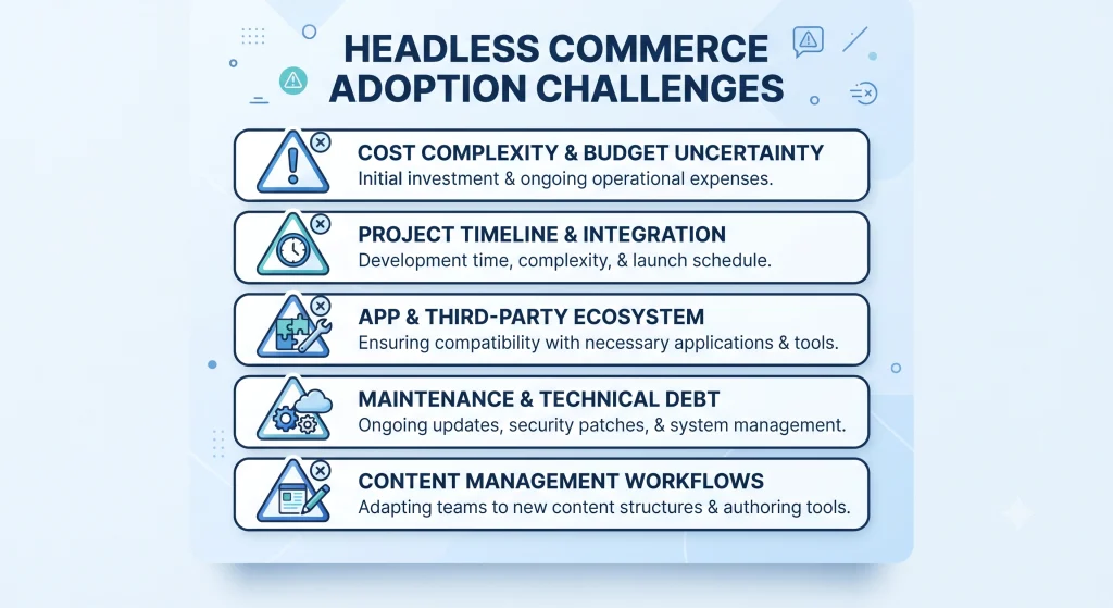 Checklist of common ecommerce migration challenges