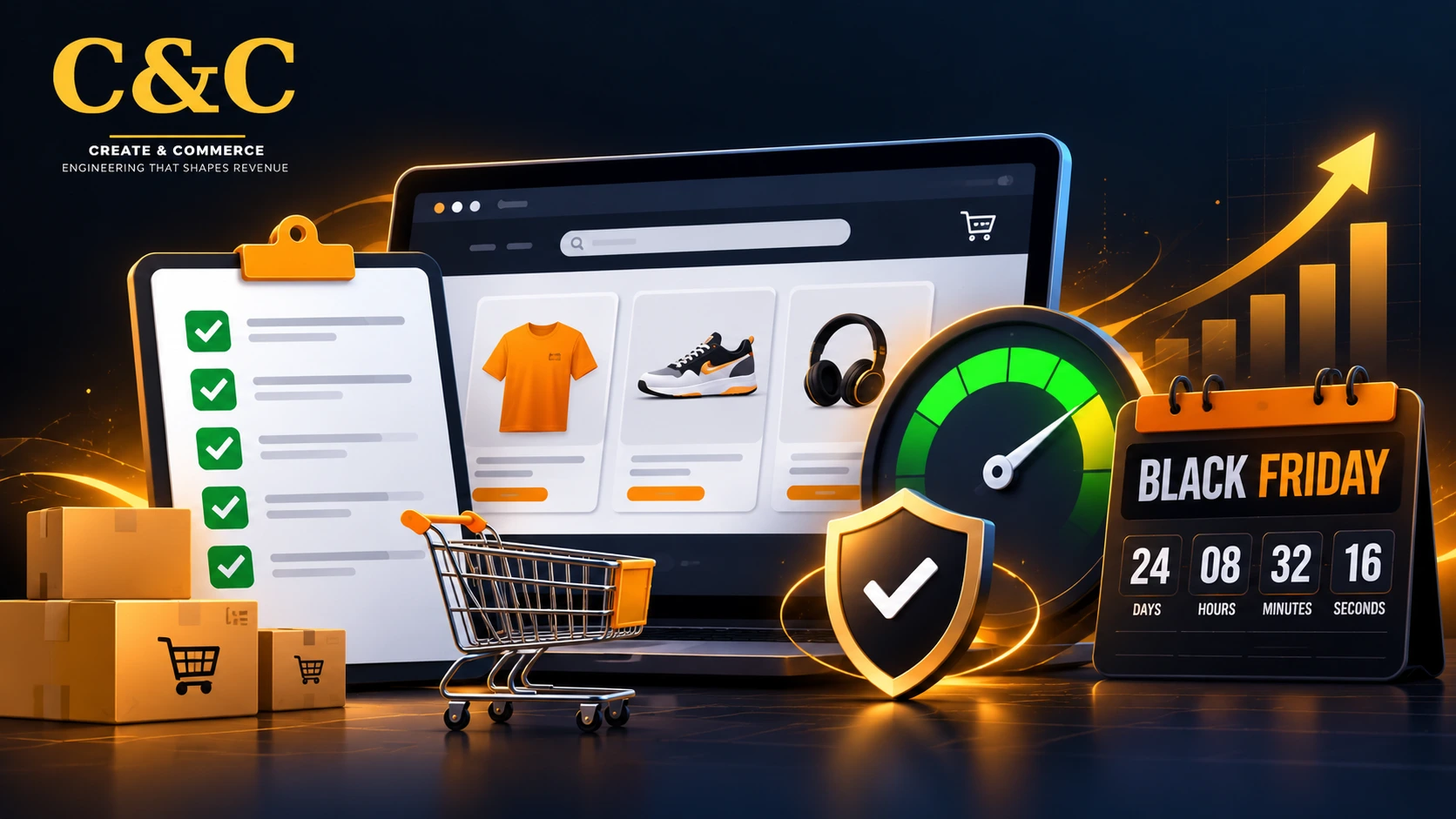 Black Friday technical readiness checklist for eCommerce stores