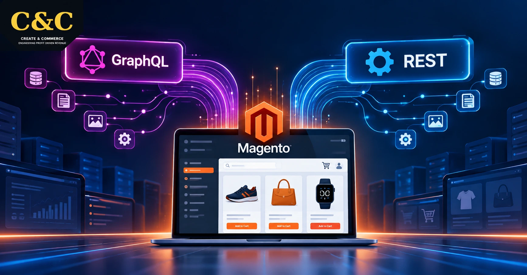 Magento GraphQL vs REST API comparison for ecommerce integration