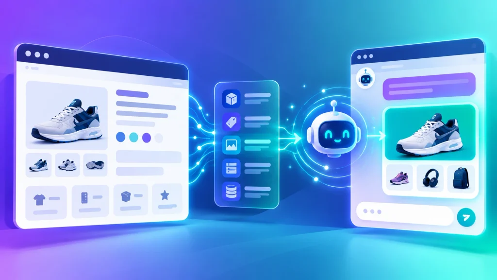 AEO and GEO workflow improving product visibility in AI assistants