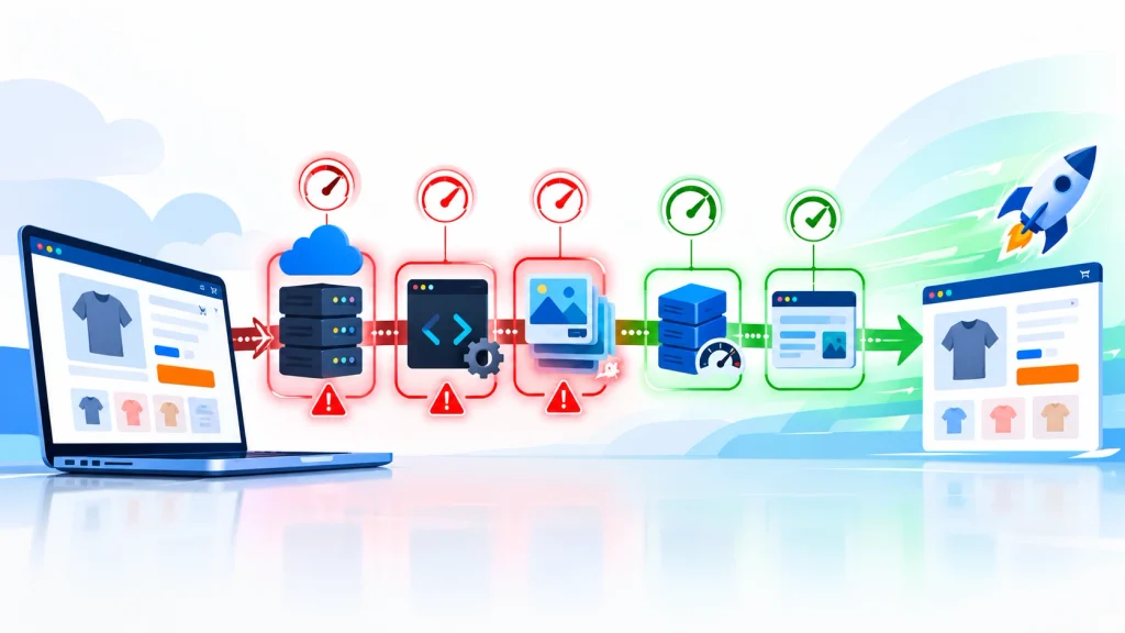  Performance bottlenecks that slow a headless commerce platform storefront