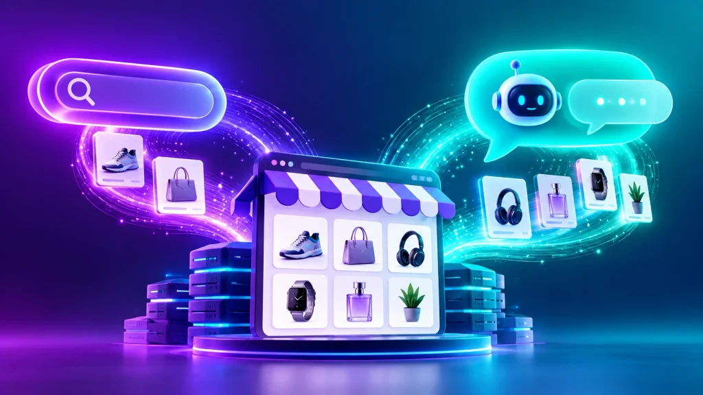 AEO, GEO, and AI visibility for headless commerce vs traditional commerce product pages